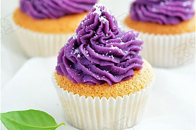 椰香紫薯小蛋糕（长帝烘焙节）