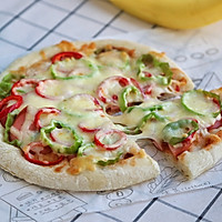 #女神野餐记#简单易学超好吃的香肠披萨的做法图解10