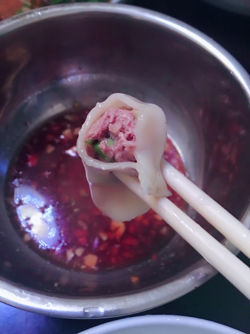 冬至—羊肉大葱饺子的做法图解4