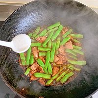 肉片炒豆角的做法图解6