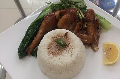 酱油鸡饭