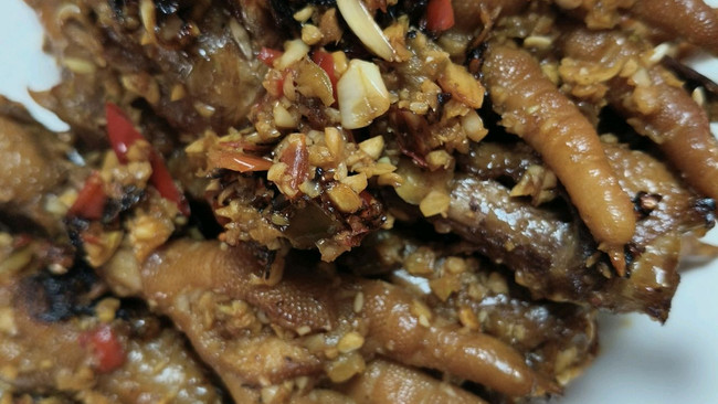 蒜蓉鸡爪的做法