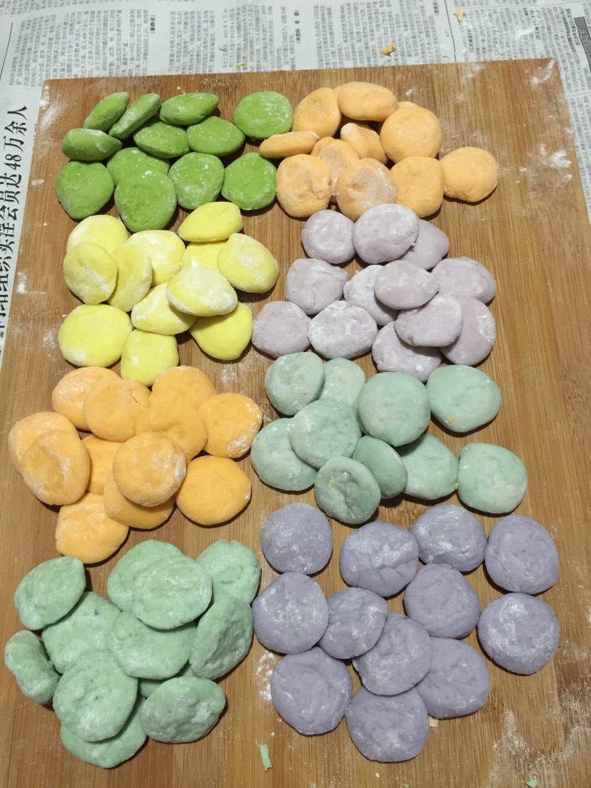 七彩水饺的做法图解4