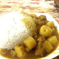 咖喱鸡肉饭的做法图解5