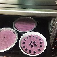 黑加仑紫薯糯米糕的做法图解7