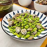 草菇炒毛豆的做法图解8
