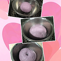 玫瑰紫薯馒头的做法图解8