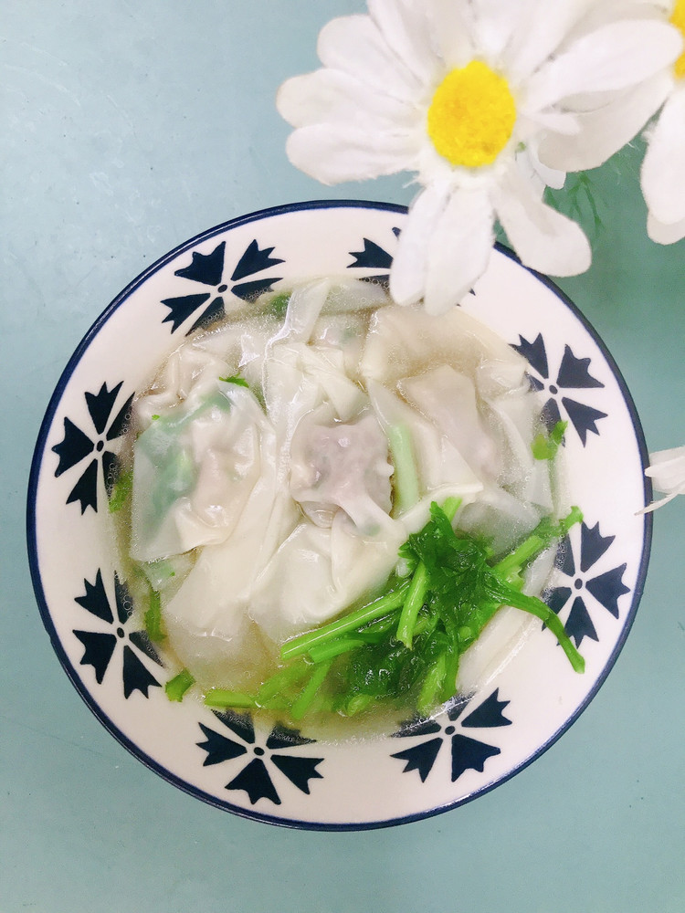 鸡汤云吞的做法