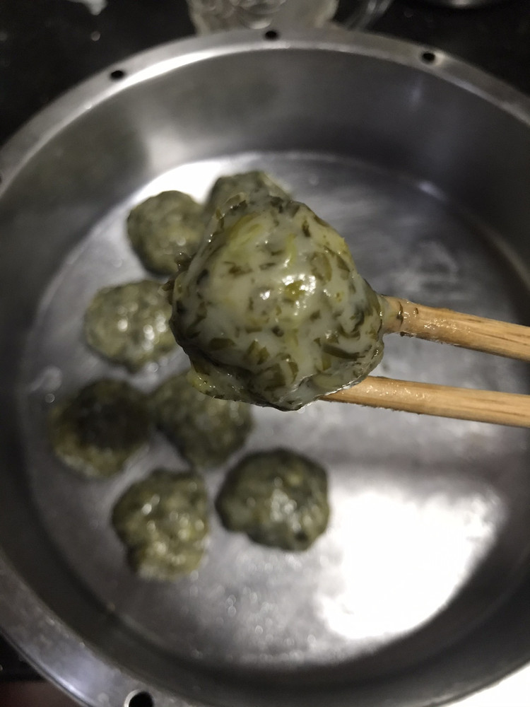 极简版清明菜团子的做法