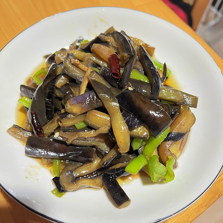 青椒茄条的做法