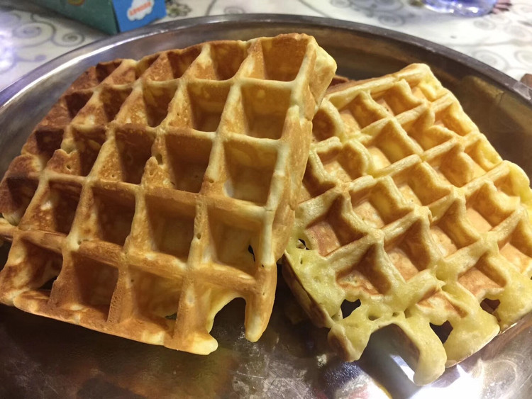 简易版华夫饼的做法