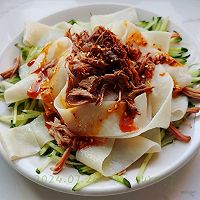 酸辣红油面皮瓜的做法图解5