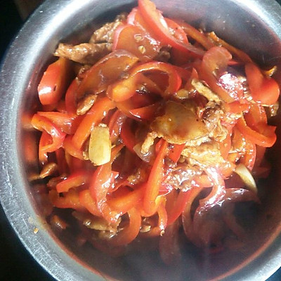甜椒肉丝