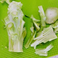 黄绿花菜金银蒜的做法图解6