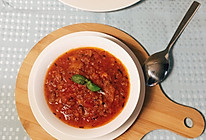 西红柿肉酱是意大利面的绝配的做法
