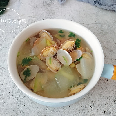 冬瓜花蛤汤