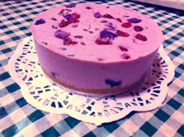 冻紫薯芝士蛋糕（超详细）