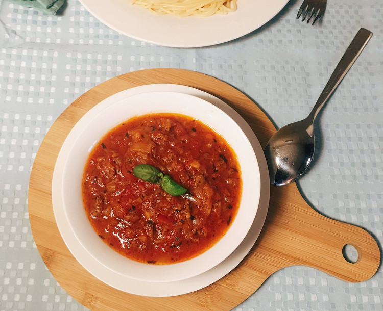 西红柿肉酱是意大利面的绝配的做法