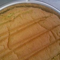 8寸菠菜戚风蛋糕的做法图解5