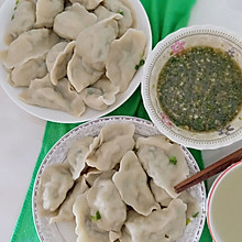 豆角鸡蛋家常版饺子