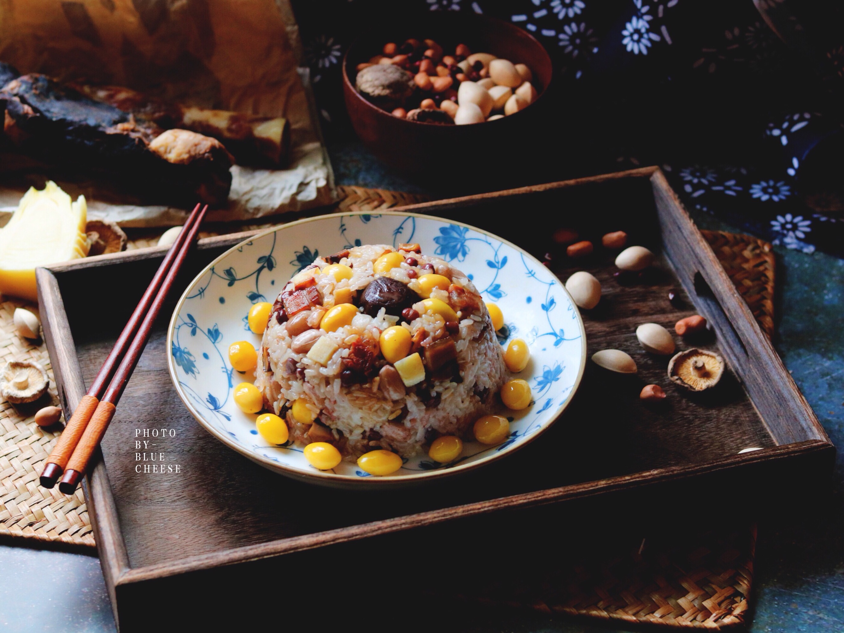 上海人年夜饭必备的八宝饭，“家”全在这一碗香甜软糯里了！_豆沙