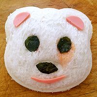 熊宝三文鱼吐司的做法图解5