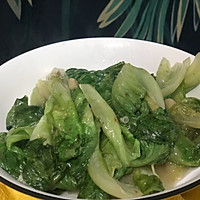 爆炒生菜的做法图解8