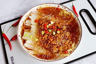 蒜蓉粉丝娃娃菜