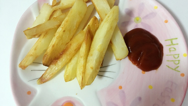 炸薯条的做法