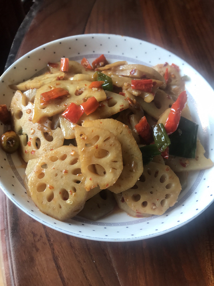 家常藕片的做法