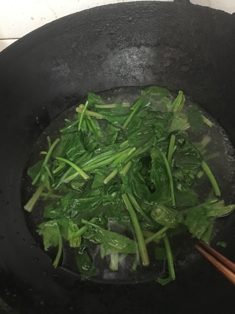 菠菜鸡蛋汤（芙蓉汤）的做法图解4