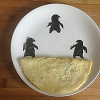 宝宝创意早餐之企鹅运动会的做法图解3