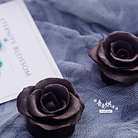 高贵冷艳的——巧克力玫瑰花的做法图解10