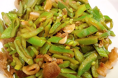 超简单下饭菜～快炒豆角丝～