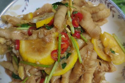 柠檬鸡爪