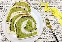 #下饭红烧菜#双色抹茶蜜豆吐司的做法