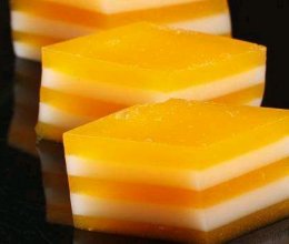 甜滋滋的夏日芒果椰奶冻的做法