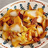 #最是家乡味 冬至大如年#土豆片炒白菜的做法图解12