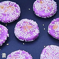 爆浆香芋紫薯饼 宝宝辅食食谱的做法图解16