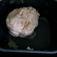 香葱肉松面包卷的做法图解1