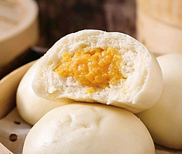 奶黄包丨广式早点宣软香甜，孩子特别爱吃！！！！的做法