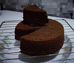 巧克力戚风蛋糕（6寸）的做法