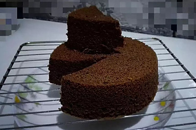 巧克力戚风蛋糕（6寸）