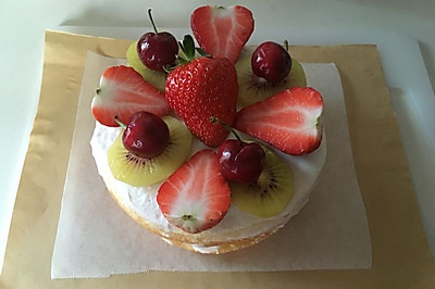 孕妇无糖生日蛋糕