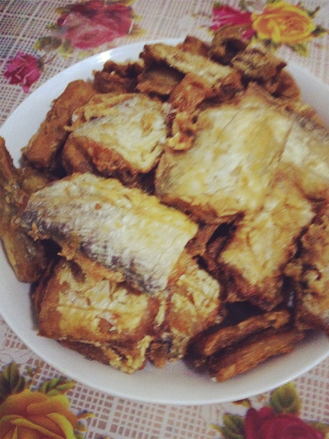 香炸带鱼