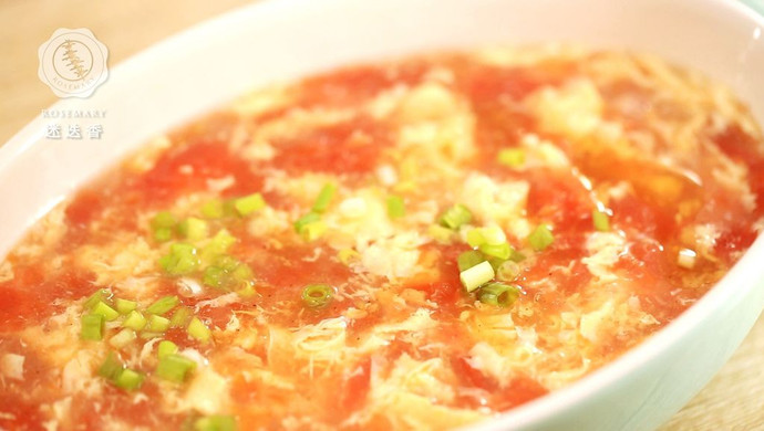 西红柿鸡蛋汤—迷迭香