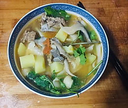 揪片子羊肉汤饭—简单又滋补的做法