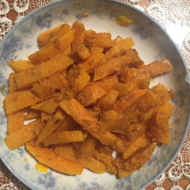 咸蛋黄焗南瓜的做法