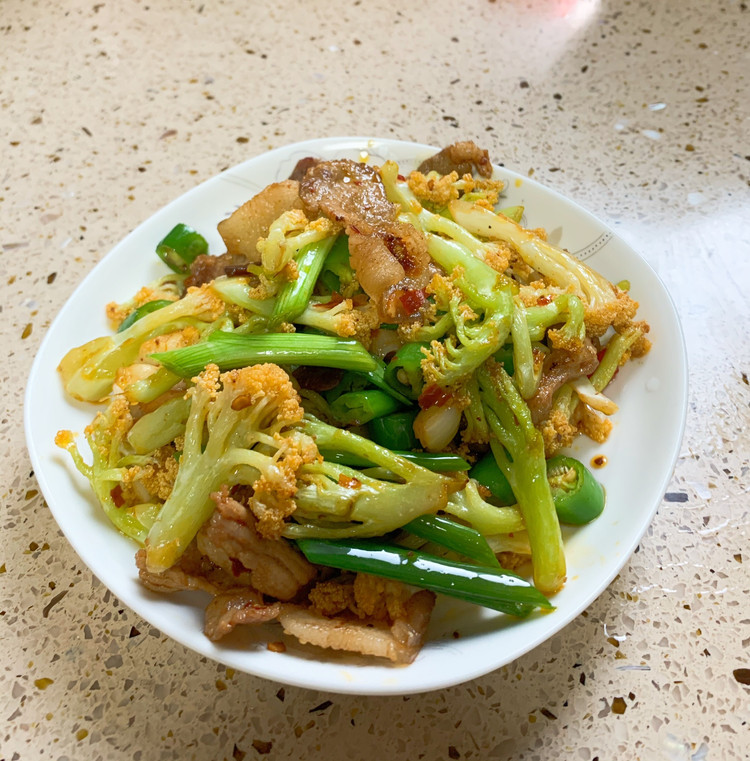 干锅花菜的做法