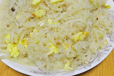 蒸炒土豆丝